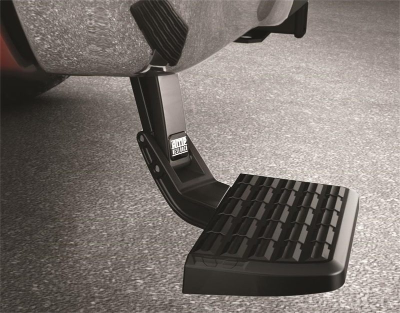 Dodge Ram 3500 BedStep - Rear - AMP Research - Retractable - Black - `19-`24 Dodge Ram 3500 BedStep - Rear - AMP Research - Retractable - Black - `19-`24